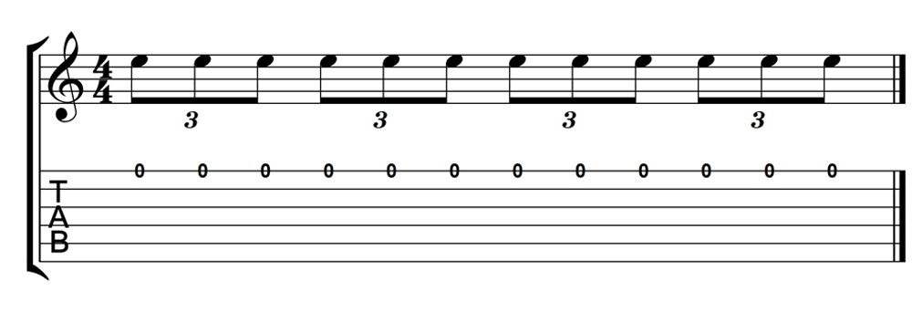 триоль ноты